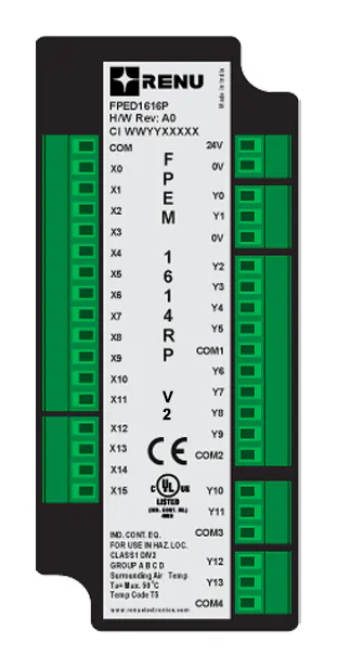 FPEM-V2 Pluggable I/O Modules for FP2 and FP4 Series