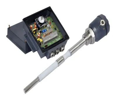 SLA_B: RF Admittance Level Switch for High-Temperature Solids